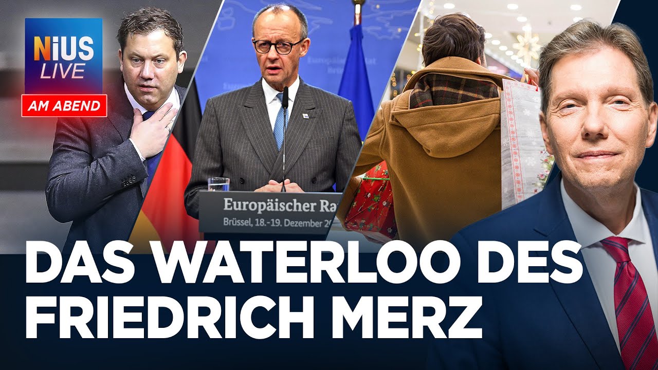 YouTube-Thumbnail von NIUS Live am Abend mit politischem Kontext und eingeblendeter Überschrift. Das Bild dient als Vorschau für einen Blogbeitrag zum Thema möglicher Auslandseinsätze des Bundesnachrichtendienstes.