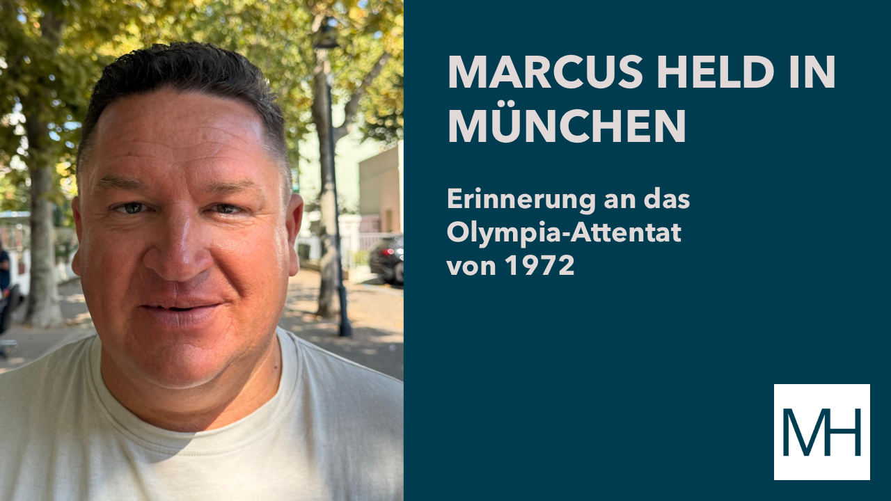 Mehr über den Artikel erfahren Marcus Held in München: Erinnerung an das Olympia-Attentat von 1972